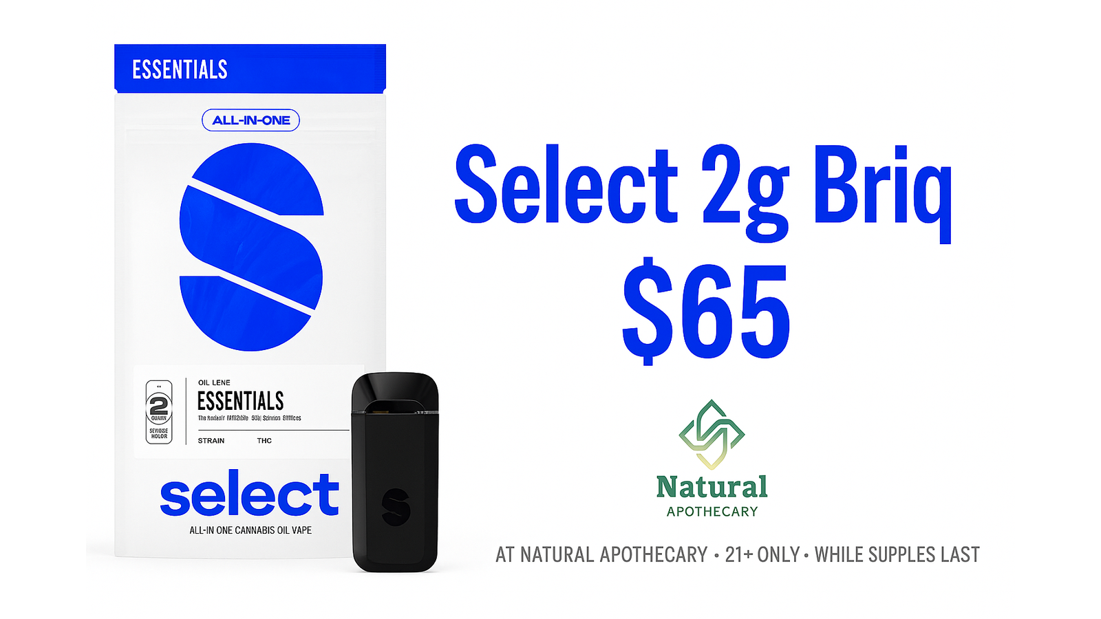 Select 2g Briq for $65