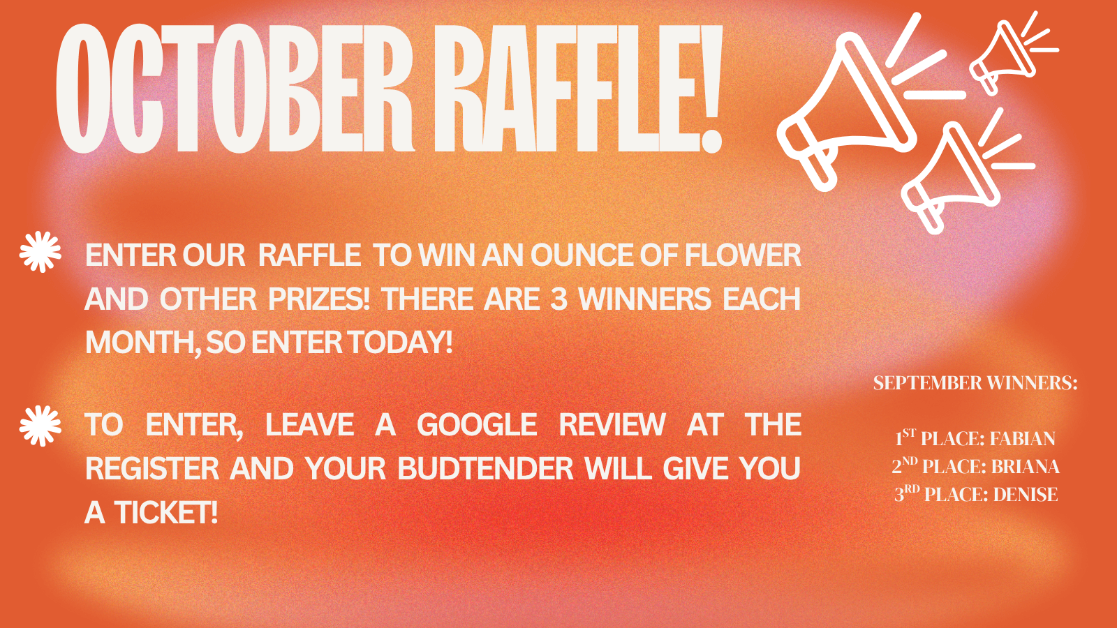 october raffle 