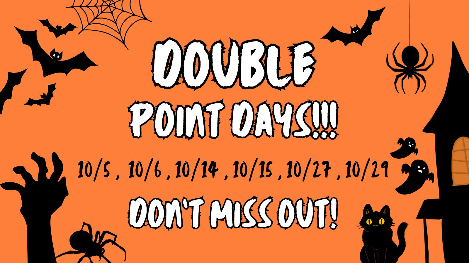 double point days 