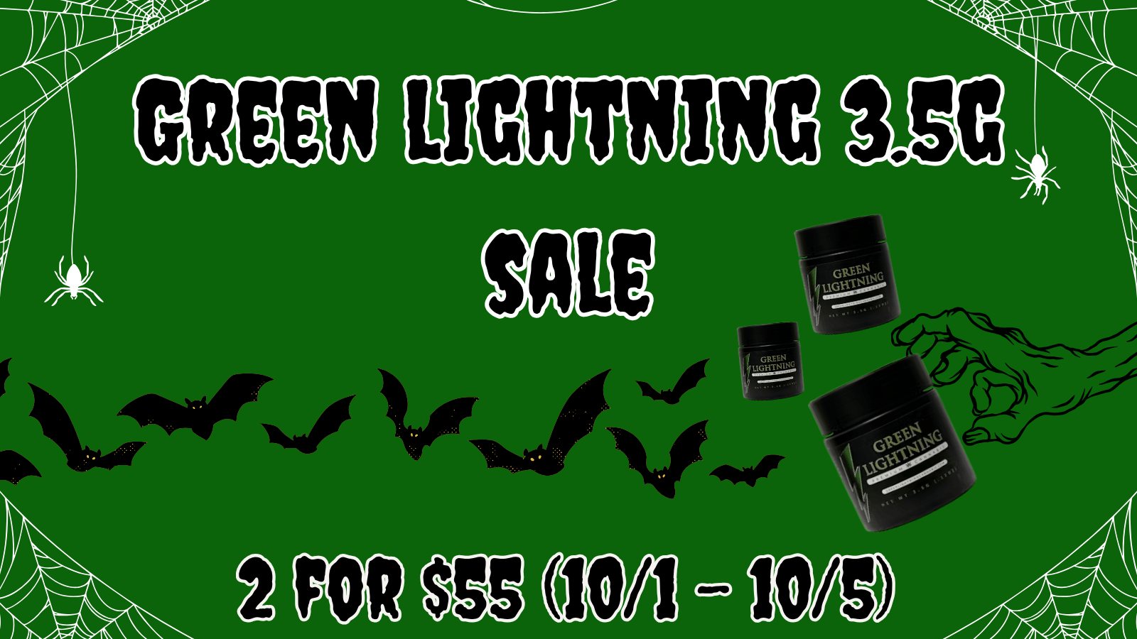 green lightning 3.5g sale