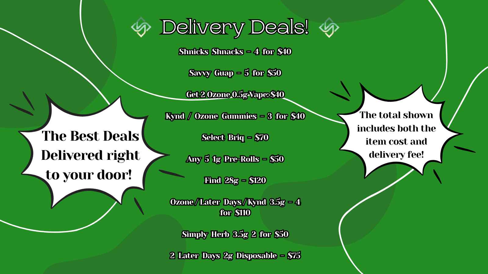 Delivery deals web banner